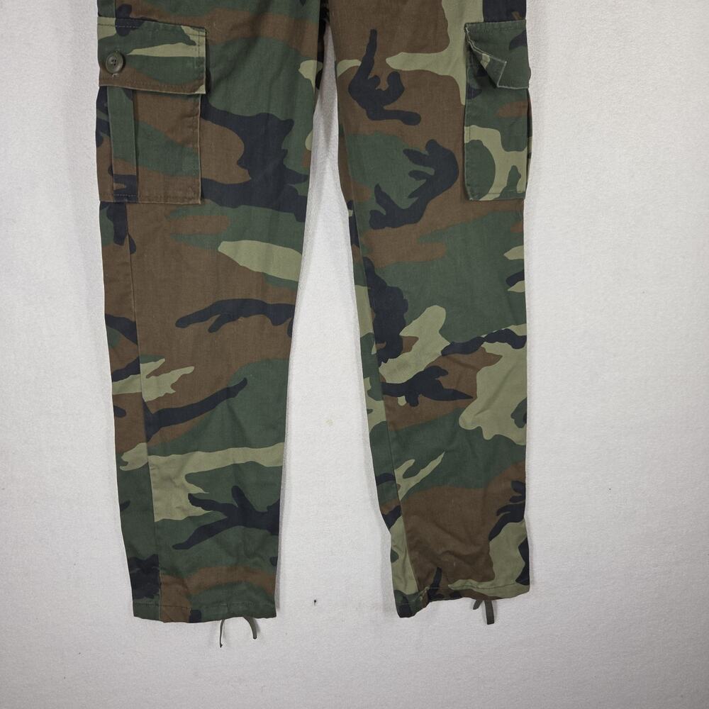 Vtg US Military Pants Womens 16 Camouflage Grunge Y2k Workwear Surplus Tactical - Picture 6 of 10